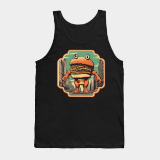 Burger monster Tank Top